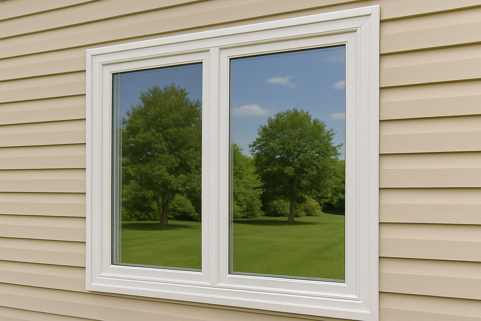 Crystal clear windows after drone cleaning
