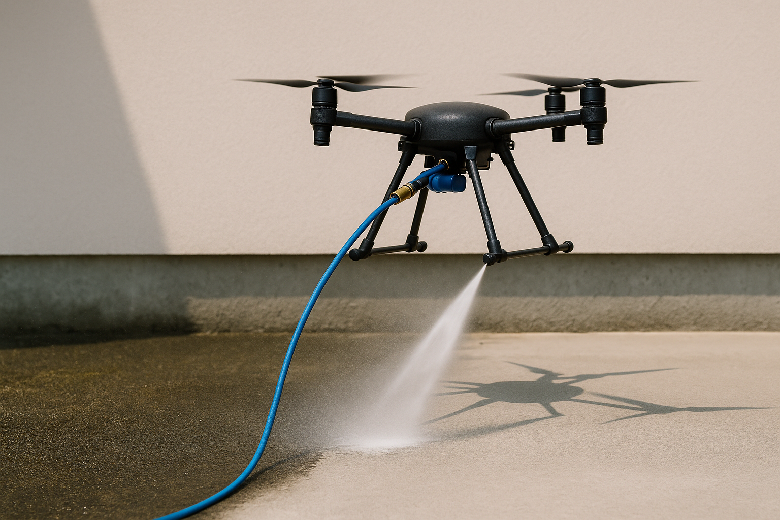 Pressure Washing service demonstration